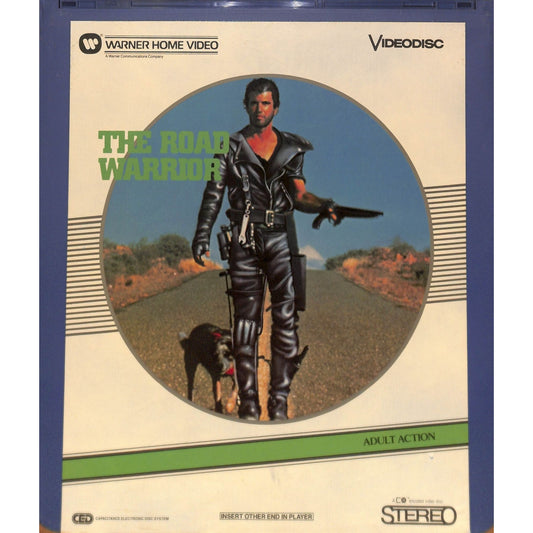 The Road Warrior (1981) Vintage CED RCA SelectaVision Videodisc TESTEDWORKING