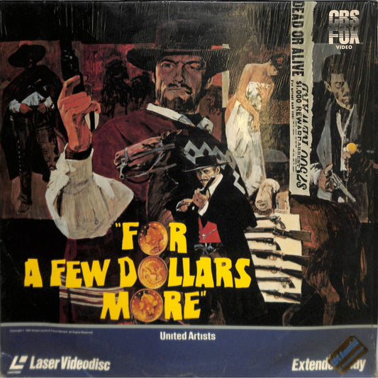 For a Few Dollars More (1965) Laserdisc