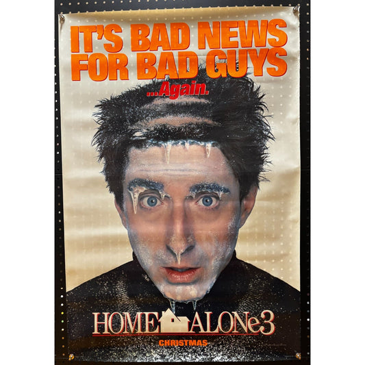 Home Alone 3 (1997) Version B Double-Sided, Original Rolled Poster 27x40