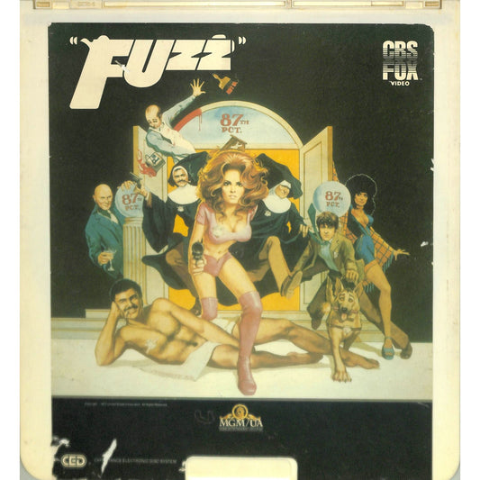 Fuzz (1972) Vintage CED Videodisc