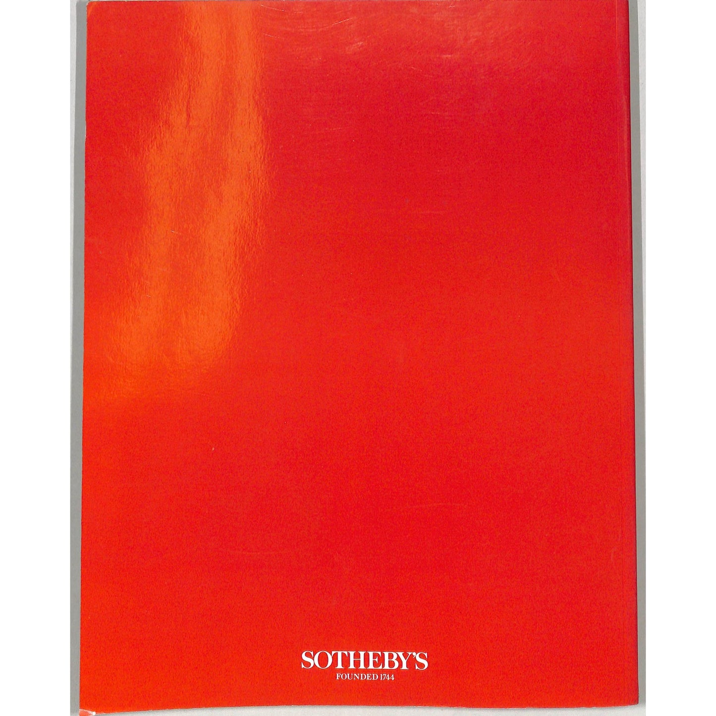 Sotheby's Otto Schafer Art Collection Auction Catalog December 8, 1994