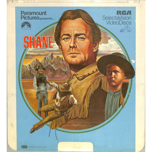Shane (1953) Vintage CED Videodisc