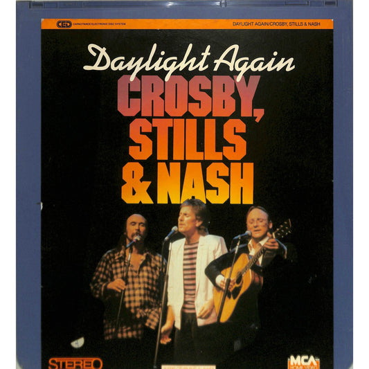 Crosby, Stills & Nash - Daylight Again (1983) Vintage CED Videodisc TESTED WORKING