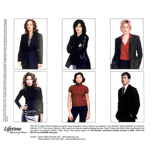 The Division Season 2: Lifetime Televison for Women (2002) 3 Movie Stills 8x10