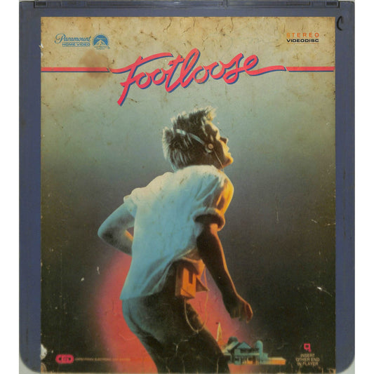 Footloose (1984) Vintage CED Videodisc TESTED WORKING