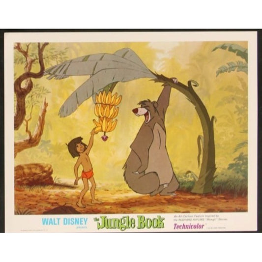 The Jungle Book (1967) Original Lobby Card Movie Poster 11x14