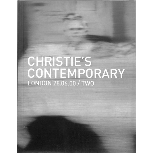 Christie's Contemporary Art Auction Catalog June 28, 2000