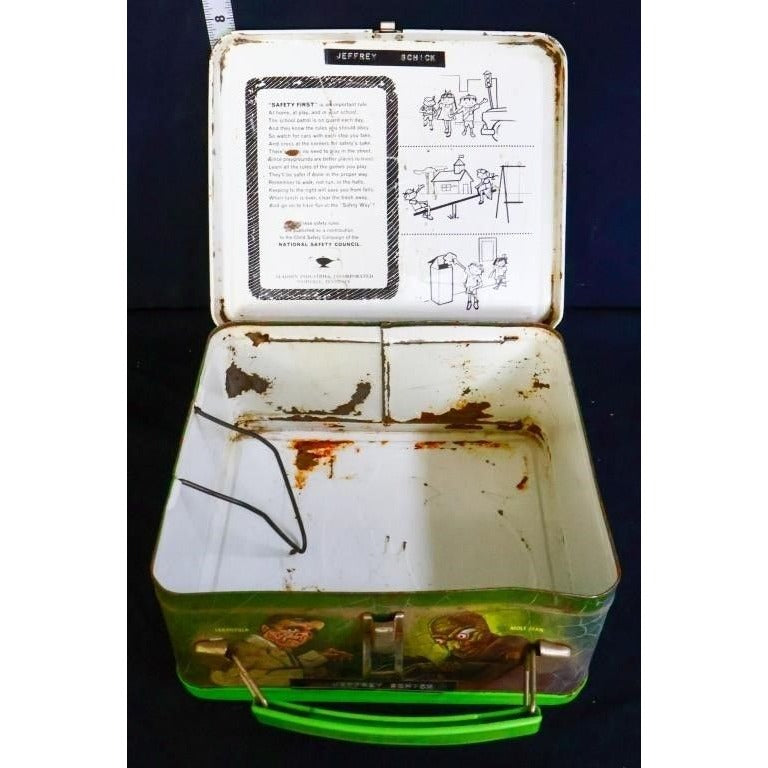 Vintage metal Universal Movie Monsters lunchbox