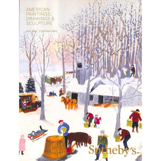 Sotheby's American Art Auction Catalog October 2, 2015