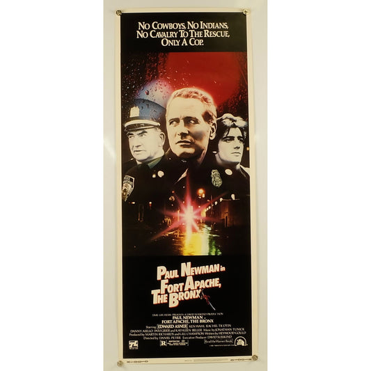 Fort Apache the Bronx (1981) Original Movie Poster Rolled Insert 14x36