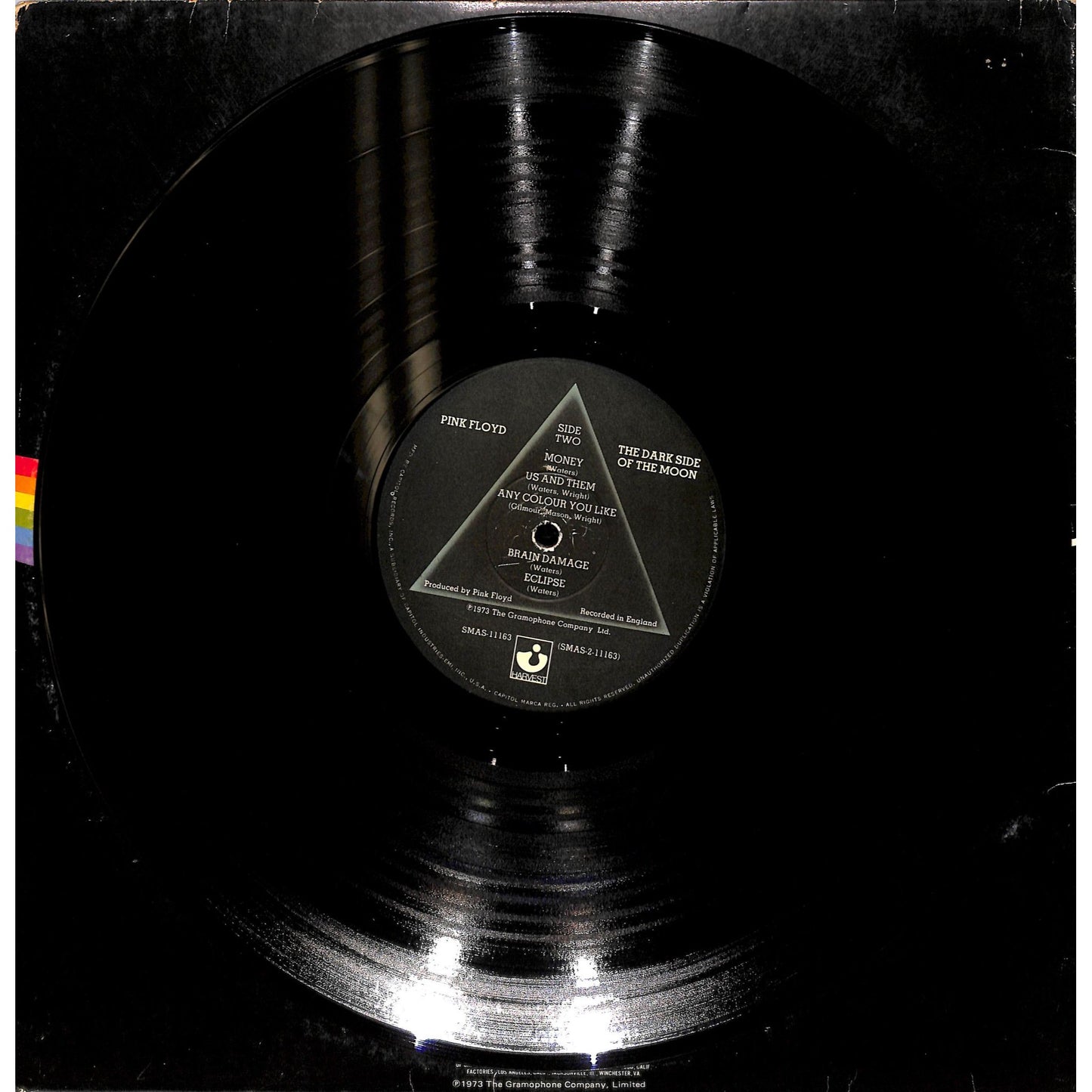 Pink Floyd - The Dark Side of the Moon Vinyl Record SMAS-11163