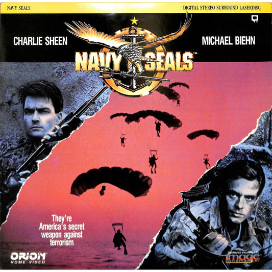 Navy Seals (1990) Laserdisc