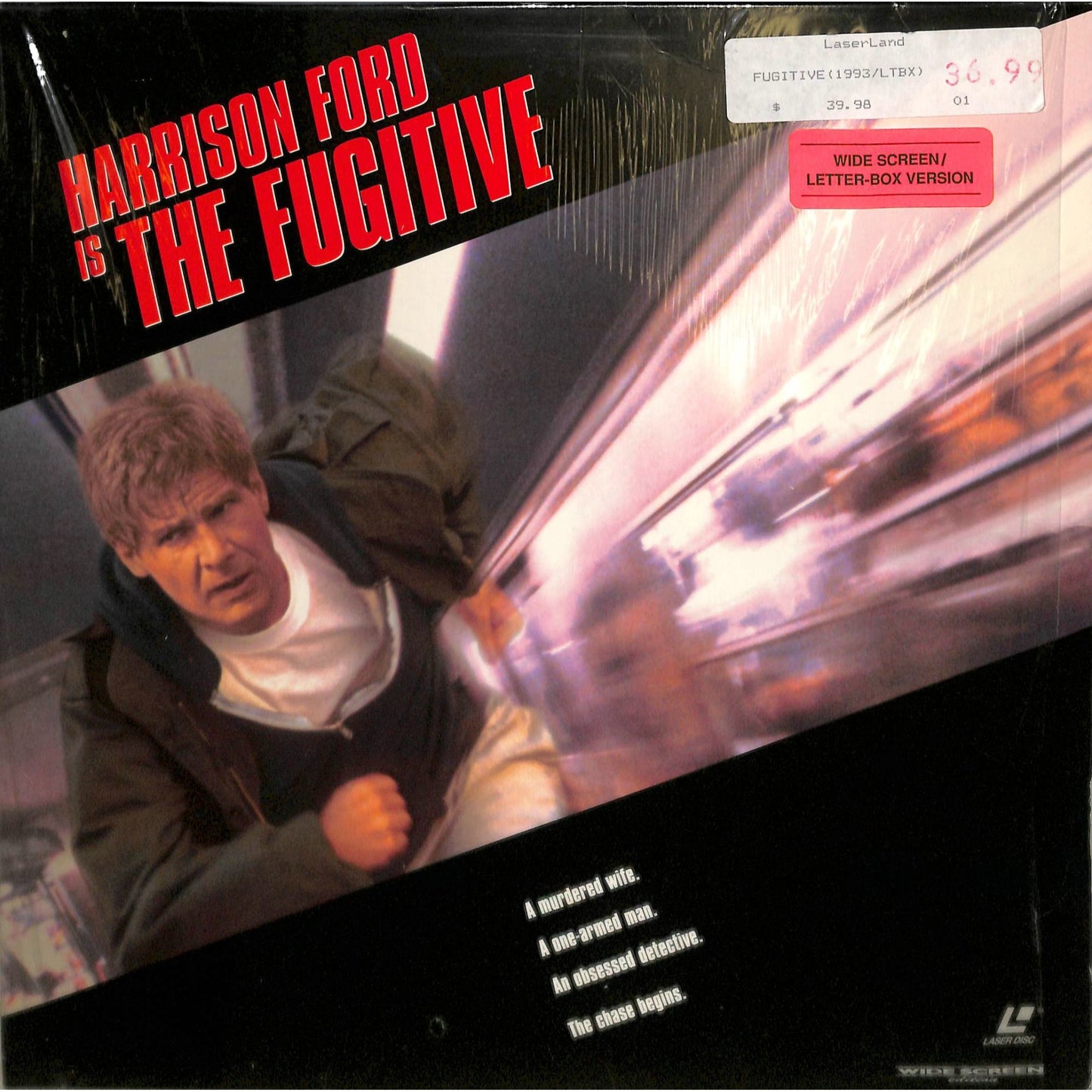 The Fugitive (1993) Laserdisc