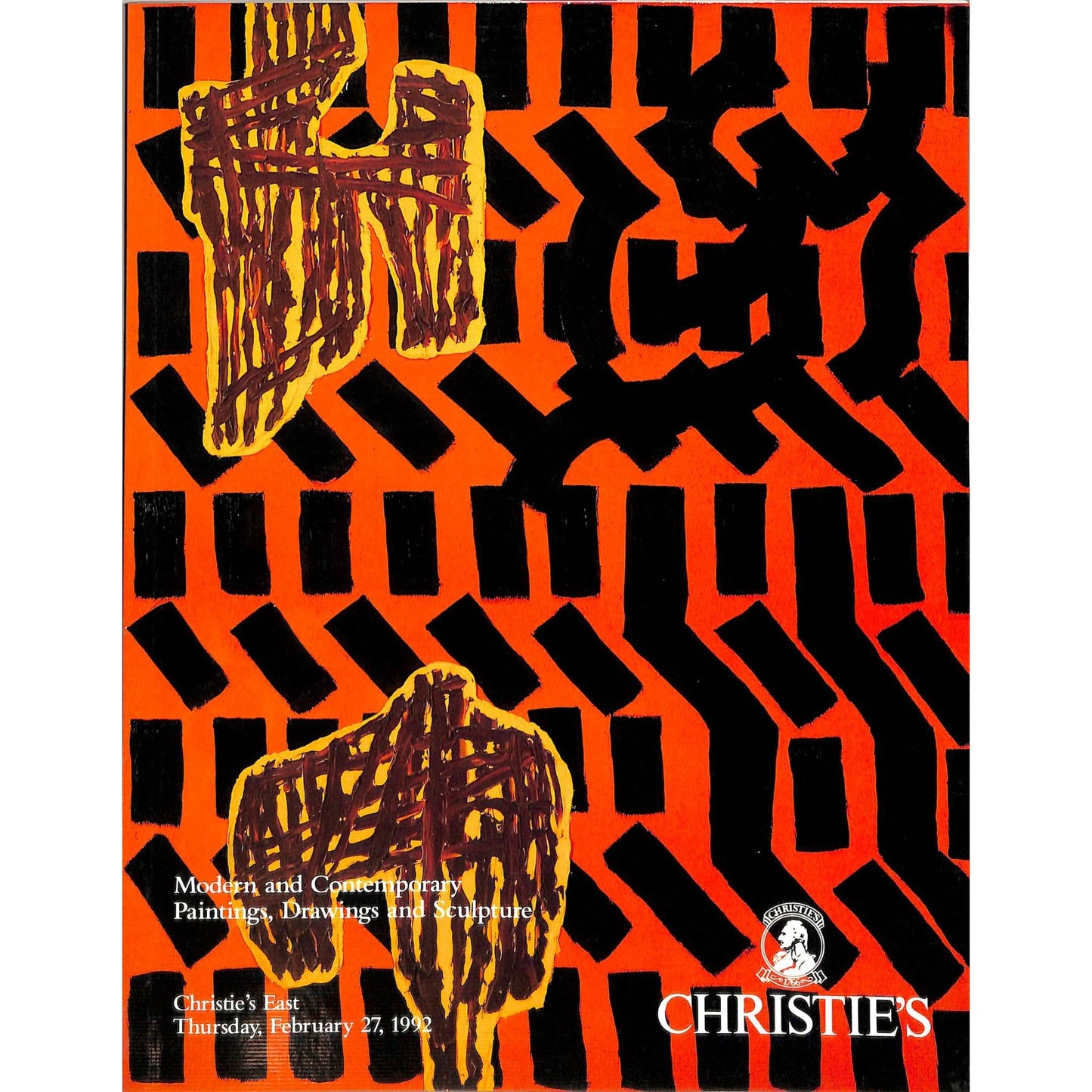 Christie's Contemporary Art Auction Catalog Feb 27, 1992