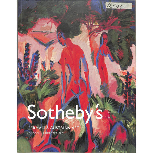 Sotheby's German & Austrian Art Auction Catalog October 9, 2002