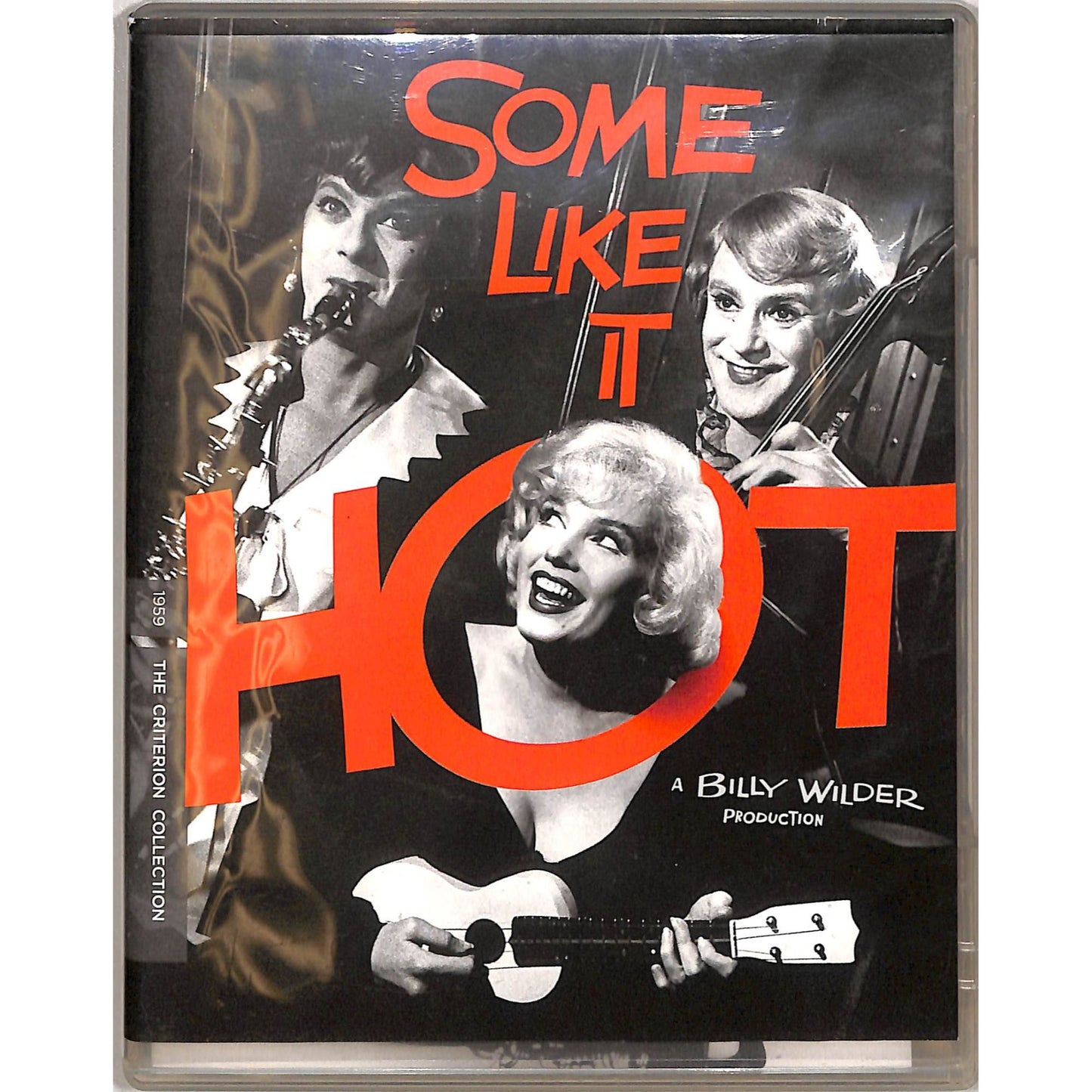 Some Like it Hot (1959) Criterion Collection Blu Ray Disc Vg Condition w/Inserts