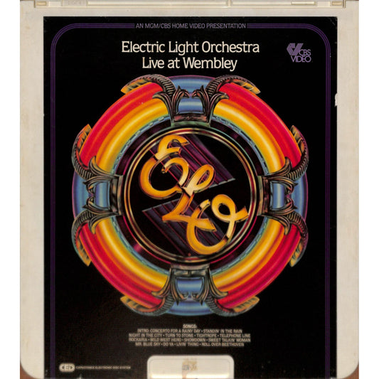Electric Light orchestra (1978) CED RCA SelectaVision Videodisc TESTED WORKING