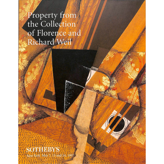 Sotheby's Collection of Florence and Richard Weil Contemporary Art Auction Catalog