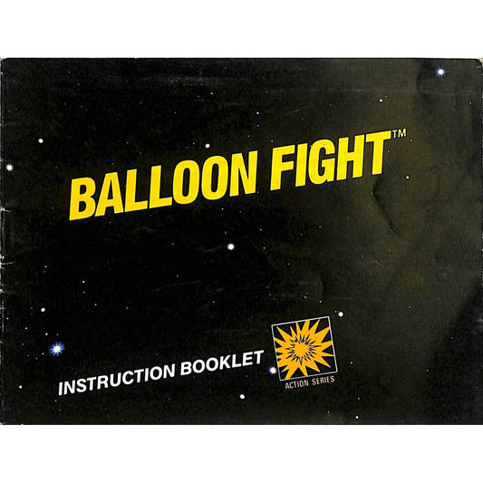 Balloon Fight (1986) Original NES Instruction Booklet