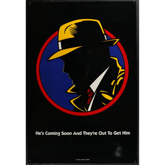 Dick Tracy (1990) Original Double-sided Movie Poster Rolled 27x41