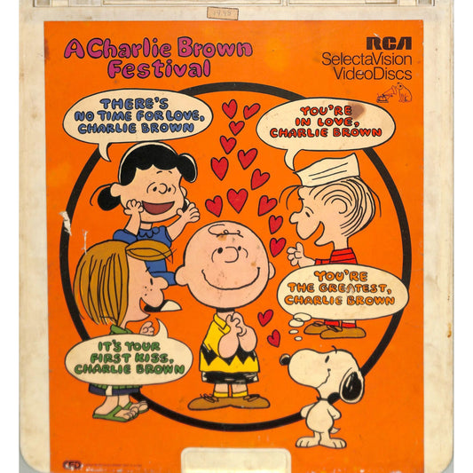 A Charlie Brown Festival (1983) Vintage CED Videodisc
