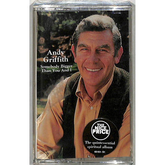 Andy Griffith - Somebody Bigger Than You and I Sealed Cassette Tape CT 65161