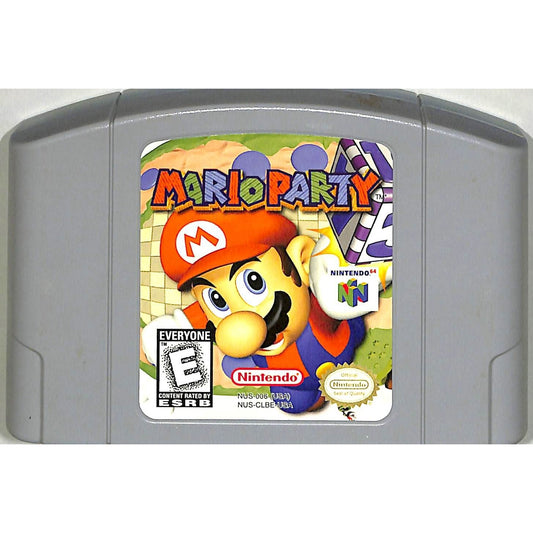 Mario Party (1998) Nintendo 64 Cartridge + Manual