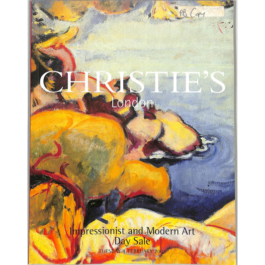 Christie's Impressionist and Modern Art Auction Catalog Feb 4, 2003