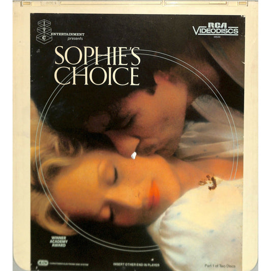 Sophie's Choice (1982) Vintage Double CED Videodisc
