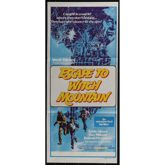 Escape to Witch Mountain (1975) Original Australian Day Bill Movie Poster