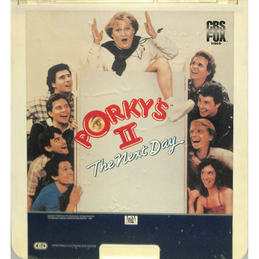 Porky's II: The Next Day (1983) Vintage CED Videodisc
