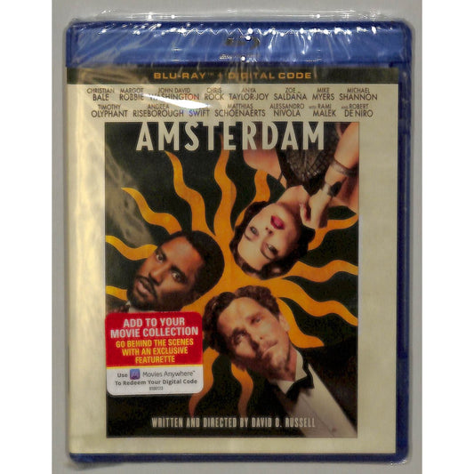 Amsterdam (2022) Blu-Ray Brand New Sealed