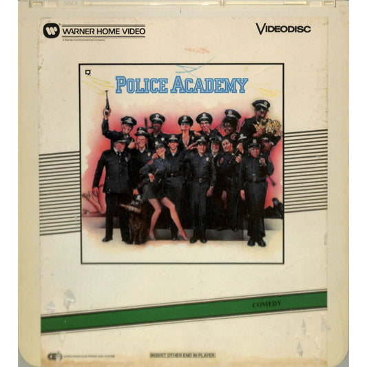 Police Academy (1984) CED RCA SelectaVision TESTED WORKING