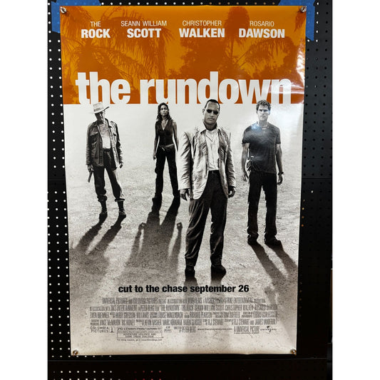 The Rundown (2003) Double-Sided, Original Rolled Poster (27x41)