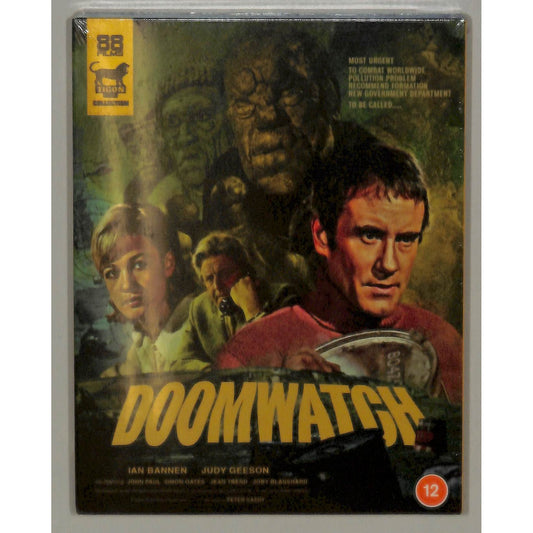 Doomwatch (1972) Blu-Ray Region B Brand New Sealed