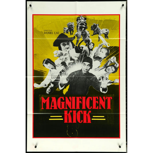 Magnificent Kick (1980) Original Movie Poster Folded 27x41