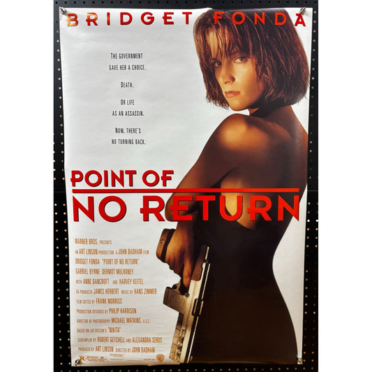 Point Of No Return (1993) Double-Sided, Original Rolled Poster 27x40