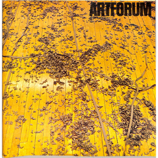 Art Forum November 1968 Art Catalog