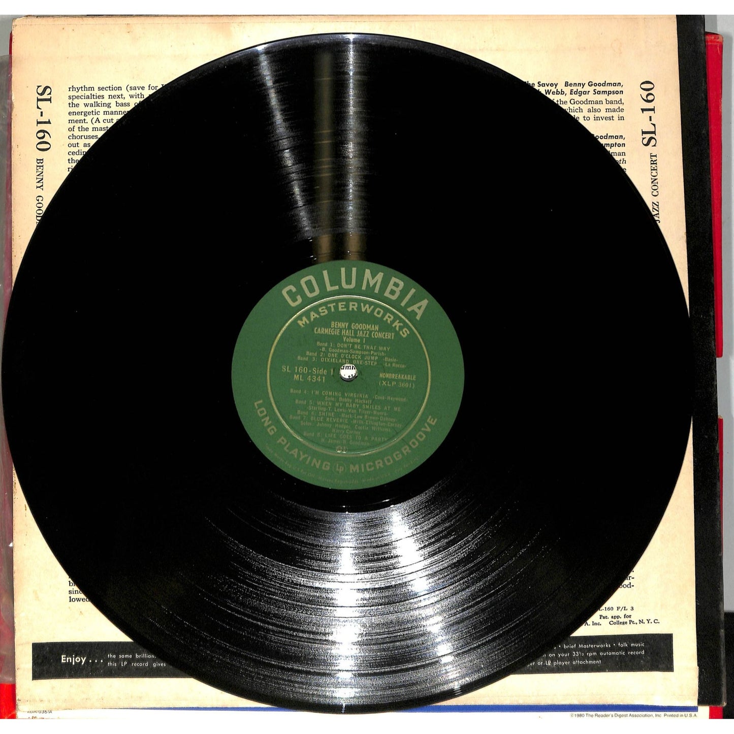 Benny Goodman - The Famous 1938 Carnegie Hall Jazz Concert (1950) Vinyl 2LP