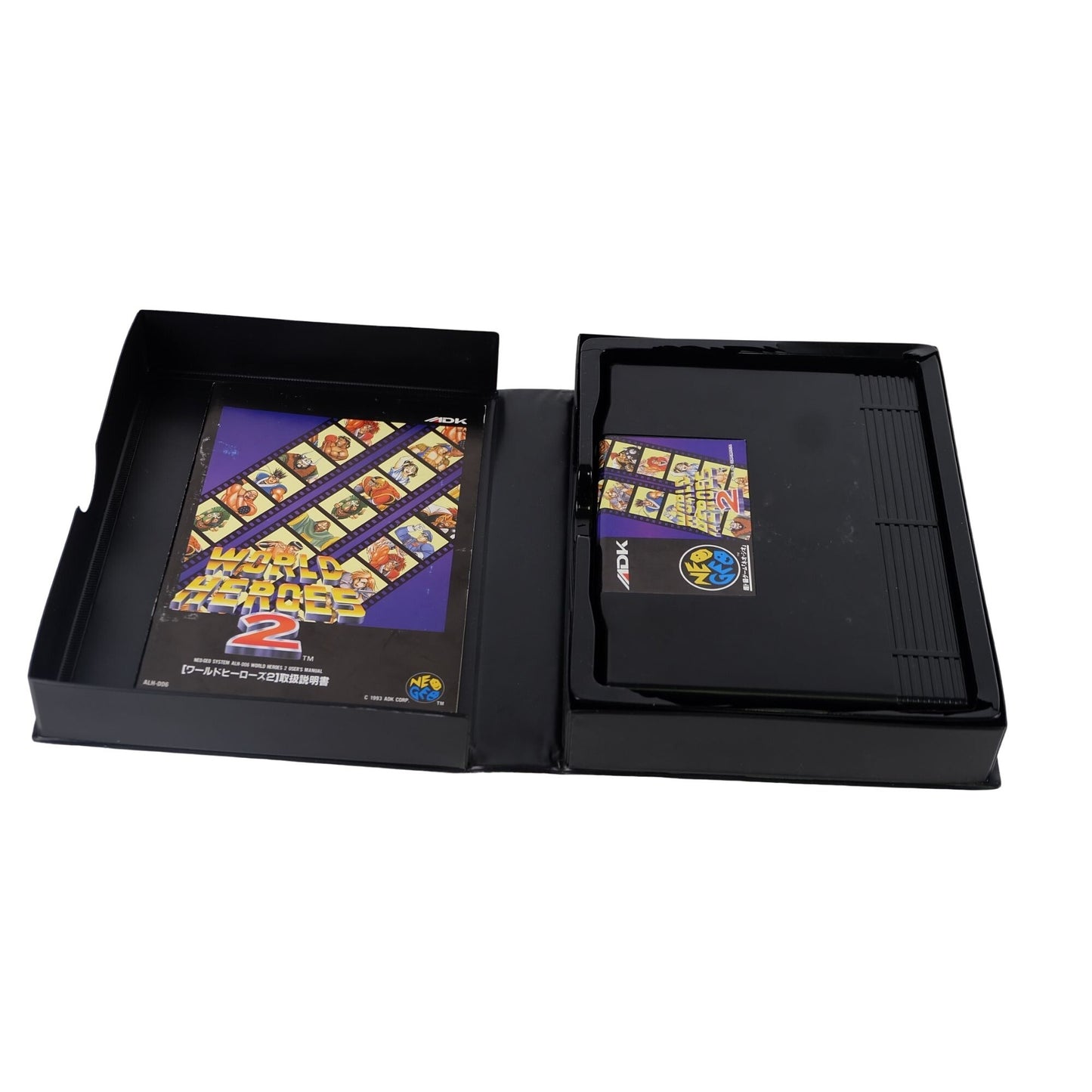 World Heroes 2 Neo Geo Japan Complete Tested Working