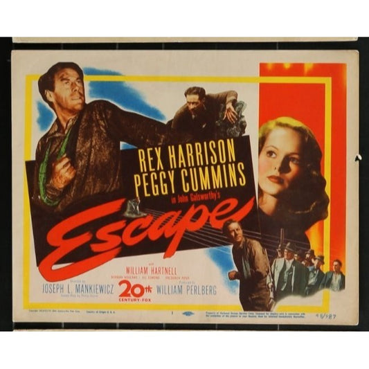Escape (1948) Original Lobby Card Movie Poster 11x14