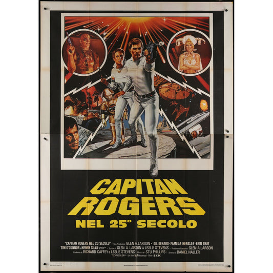 Buck Rogers in the 25th Century (1979) Original Italian 2P Movie Poster 55x78