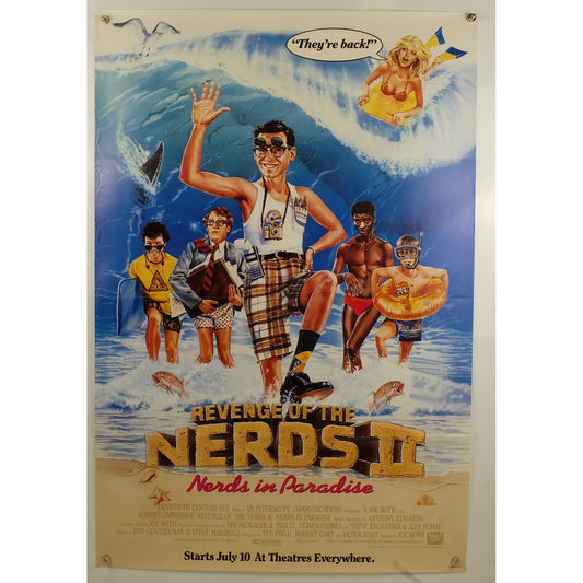 Revenge of the Nerds 2 (1984) Original Movie Poster Folded 27x40