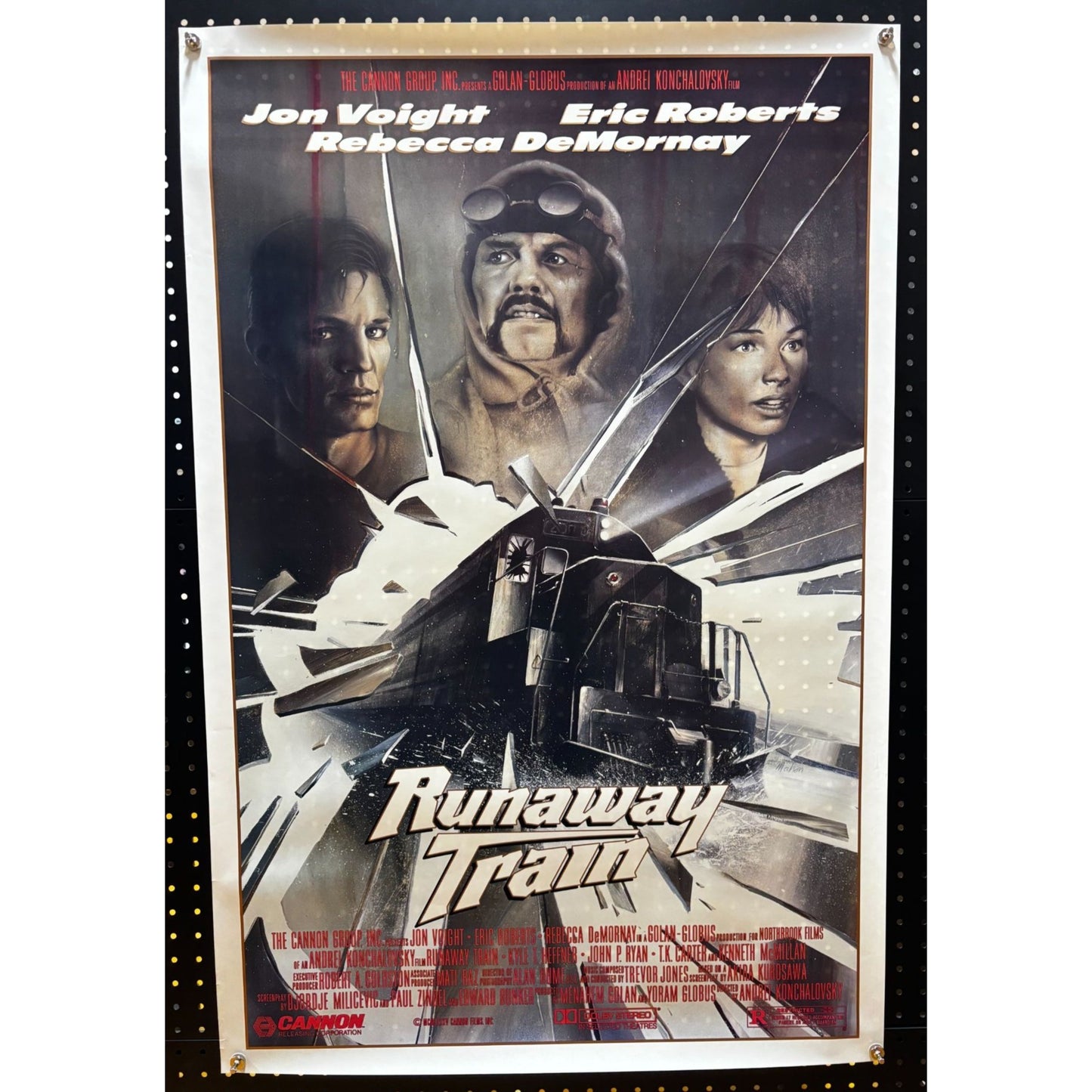 Runaway Train (1985) Original Rolled Poster 27x41