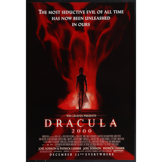Dracula 2000 (2000) Original Movie Poster Rolled 27x41