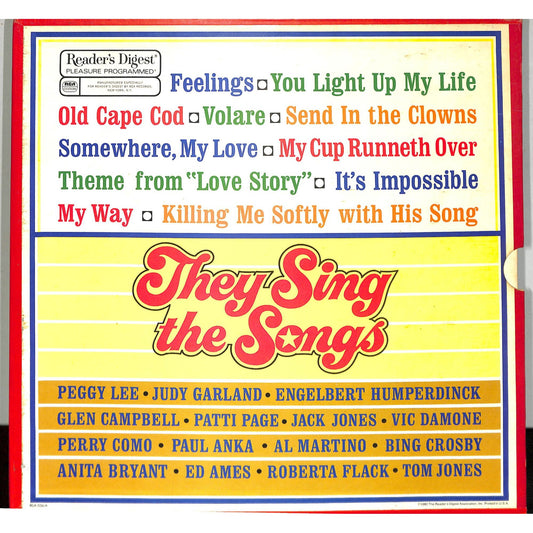 Reader's Digest - They Sing the Songs 8LP Box Set RDA-036
