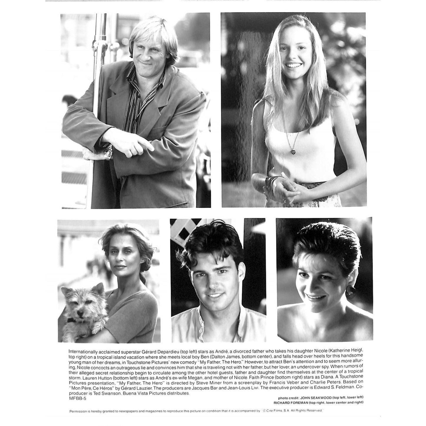 My Father the Hero (1994) Movie Still #5 8x10