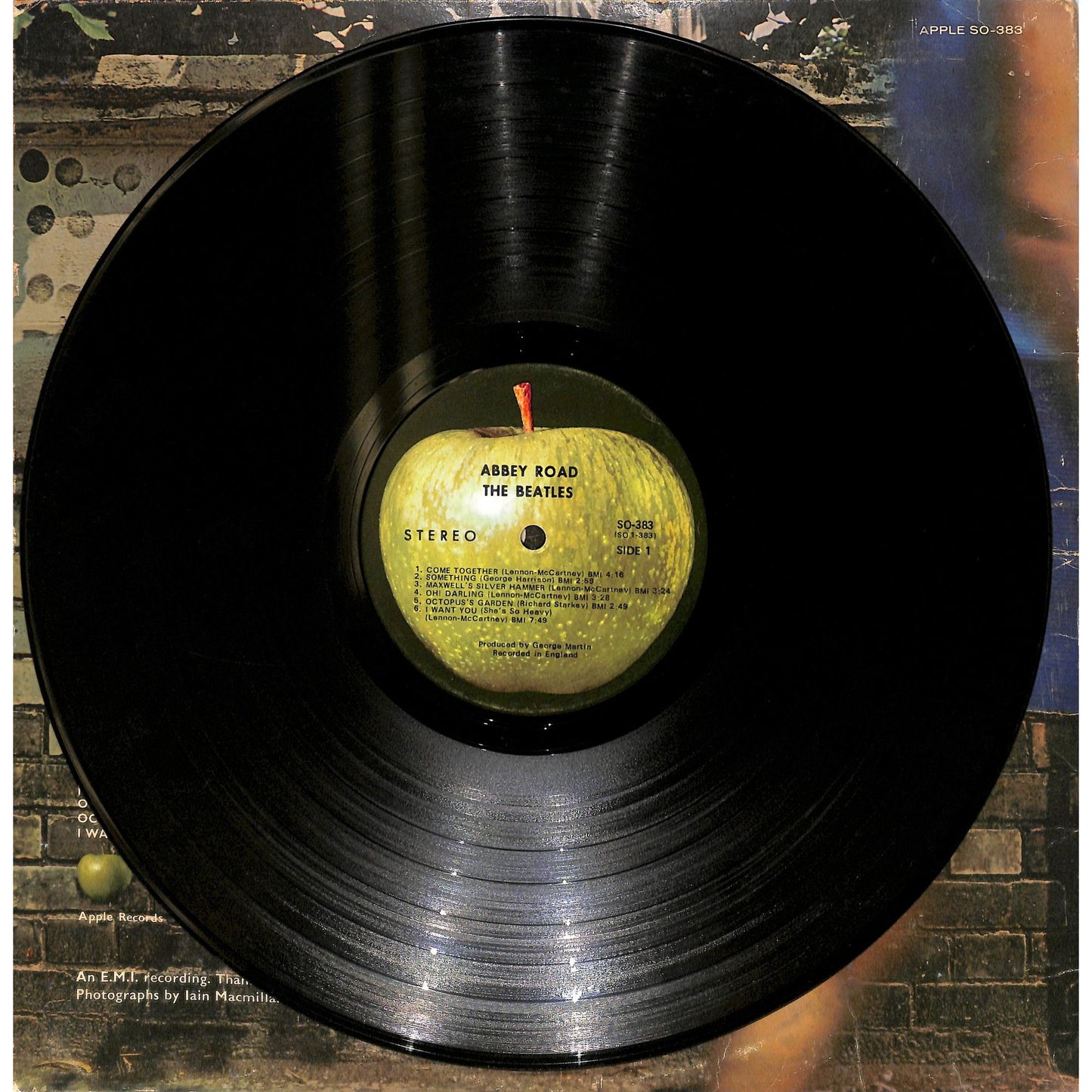 The Beatles - Abbey Road Vinyl Record SO-383