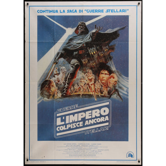 The Empire Strikes Back (1980) Original Italian One-Panel 39x55