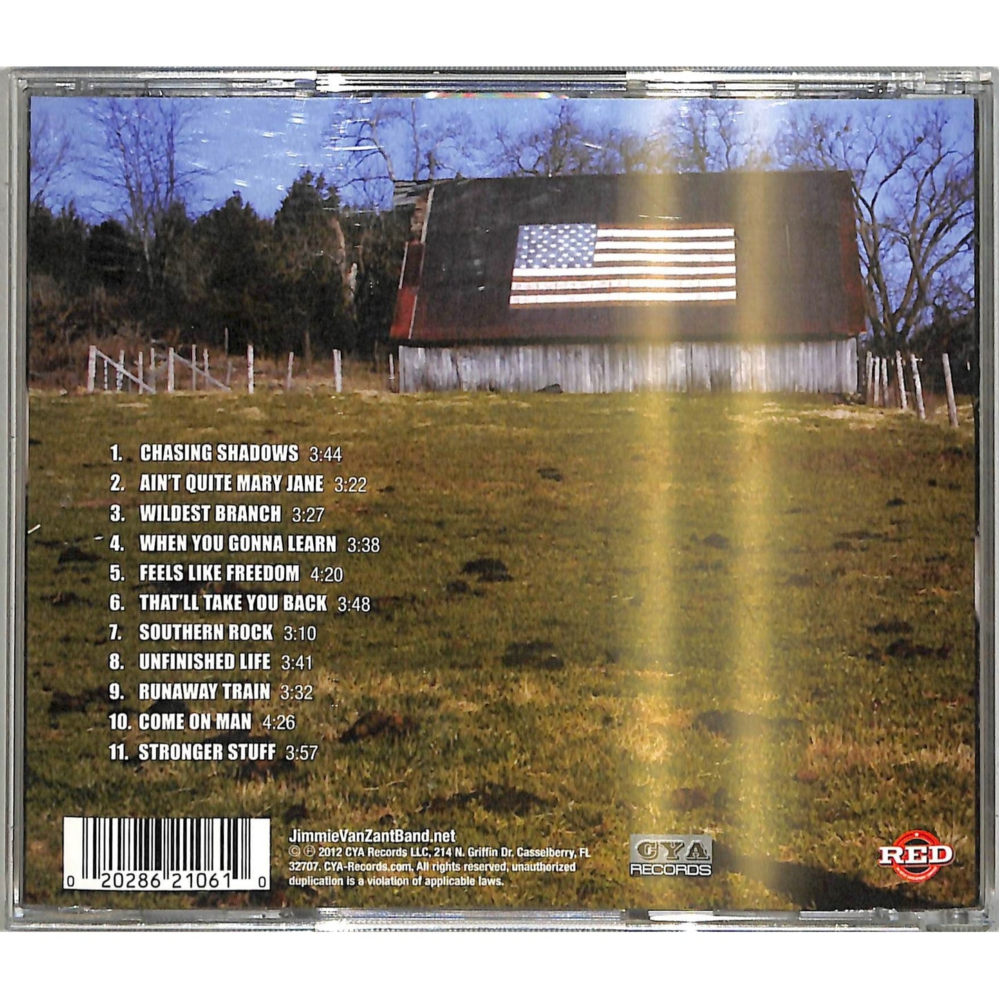 Jimmie Van Zant - Feels Like Freedom (2019) CD
